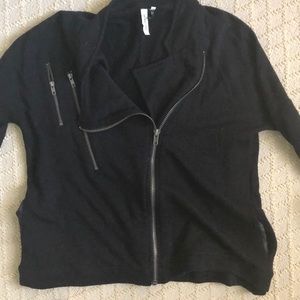 Black zip jacket